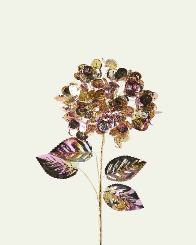 Iridescent Hydrangea Spray, 24"